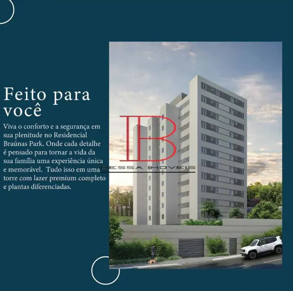 Apartamento 2 quartos 1 banheiro 