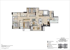 Apartamento 3 quartos 4 banheiros 137m²