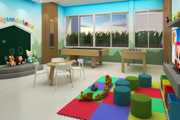 Apartamento 2 quartos 1 banheiro 45m²