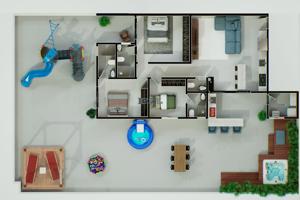 Apartamento 4 quartos 5 banheiros 320m²