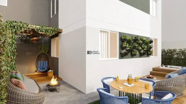 Apartamento 2 quartos 1 banheiro 78m²