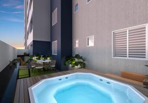 Apartamento 2 quartos 2 banheiros 53m²