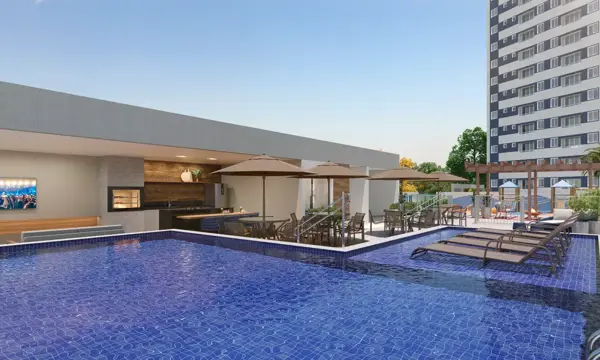 Apartamento 2 quartos 2 banheiros 51m²