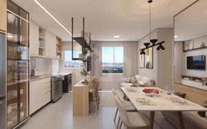 Apartamento 1 - 2 quartos 40 a 44m²
