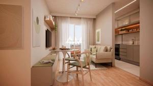 Apartamento 2 quartos 1 banheiro 47m²