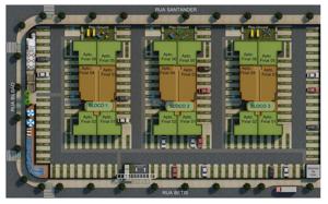 Apartamento 2 quartos 2 banheiros 54m²