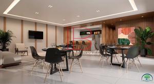 Apartamento 2 quartos 1 banheiro 