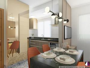 Apartamento 2 quartos 2 banheiros 54m²