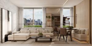 Apartamento 2 quartos 2 banheiros 106m²