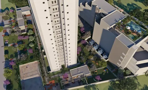 Apartamento 3 quartos 2 banheiros 65m²