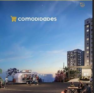Apartamento 2 quartos 1 banheiro 44m²