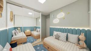 Apartamento 2 quartos 2 banheiros 45m²