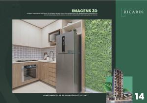 Apartamento 2 quartos 1 banheiro 35m²