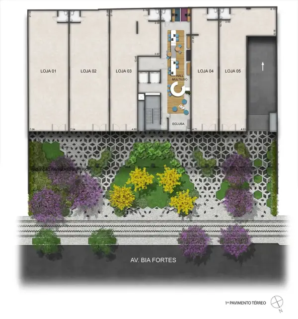 Apartamento 2 quartos 1 banheiro 54m²
