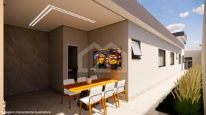 Casa 3 quartos 2 vagas 180m²