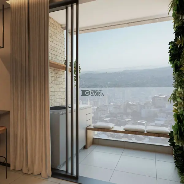 Apartamento 2 quartos 3 banheiros 84m²