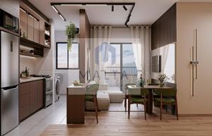 Apartamento 2 quartos 2 banheiros 45m²