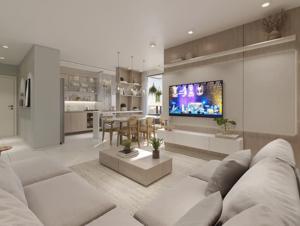 Apartamento 3 quartos 2 banheiros 73m²