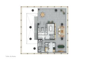 Apartamento 4 quartos 6 banheiros 486m²