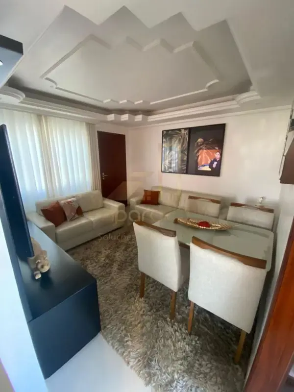 Apartamento 2 quartos 1 banheiro 48m²
