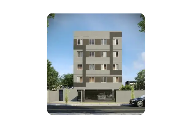 Apartamento 2 quartos 1 banheiro 45m²