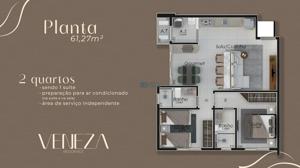 Apartamento 3 quartos 4 banheiros 158m²