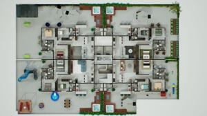 Apartamento 4 quartos 5 banheiros 320m²