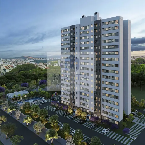 Apartamento 2 quartos 2 banheiros 45m²