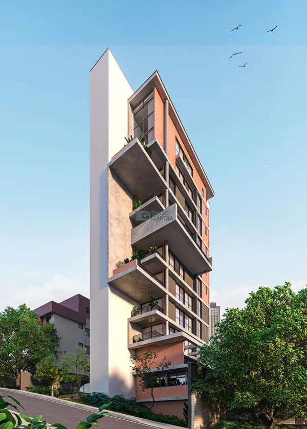 Apartamento 3 quartos 3 banheiros 107m²
