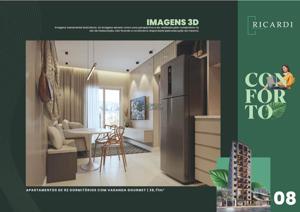 Apartamento 2 quartos 1 banheiro 35m²