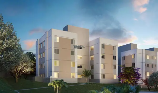 Apartamento 2 quartos 1 banheiro 44m²