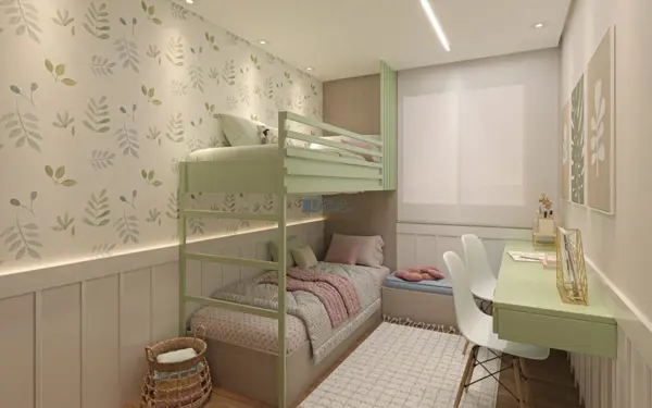 Apartamento 2 quartos 2 banheiros 49m²