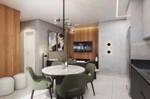 Apartamento 2 quartos 1 banheiro 46m²