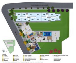 Apartamento 2 quartos 2 banheiros 53m²