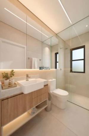 Apartamento 2 quartos 3 banheiros 61m²
