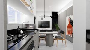 Apartamento 2 quartos 1 banheiro 59m²