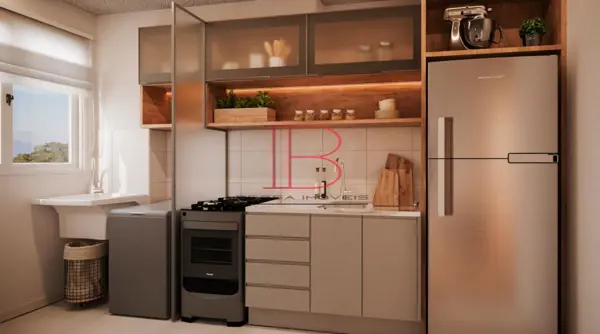 Apartamento 2 quartos 1 banheiro 