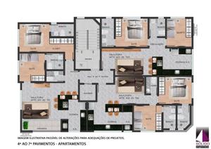 Apartamento 2 quartos 2 banheiros 70m²