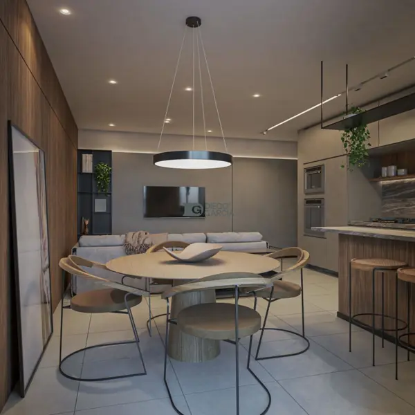 Apartamento 2 quartos 3 banheiros 84m²