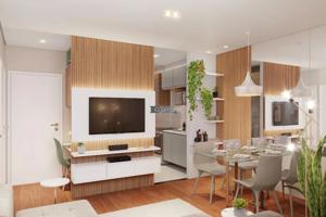 Apartamento 2 quartos 1 banheiro 44m²