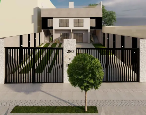 Casa 3 quartos 2 banheiros 80m²
