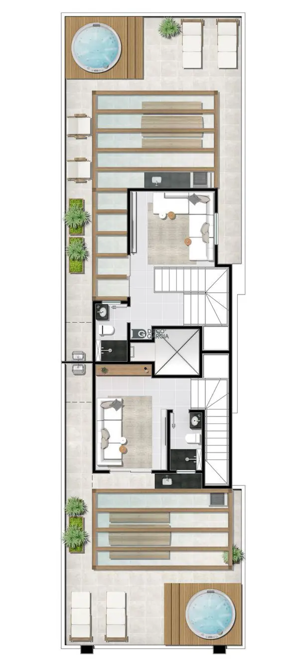 Apartamento 3 quartos 1 banheiro 76m²