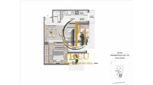 Apartamento 2 quartos 2 banheiros 320m²