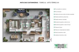 Apartamento 39 a 52m²
