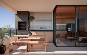 Apartamento 2 quartos 2 banheiros 110m²