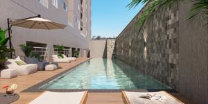 Apartamento 2 quartos 1 banheiro 55m²