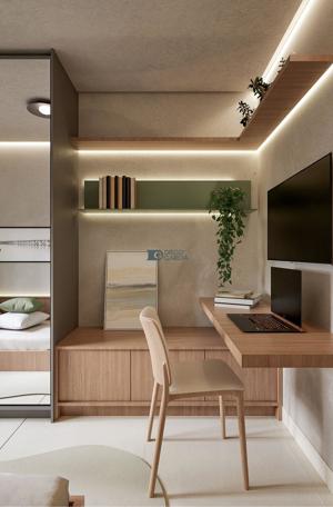 Apartamento 2 quartos 2 banheiros 110m²