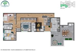 Apartamento 2 quartos  banheiros 45m²
