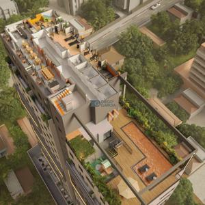 Apartamento 2 quartos 1 banheiro 33m²