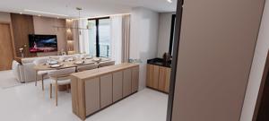 Apartamento 3 quartos 4 banheiros 137m²